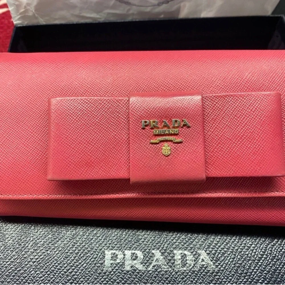 PRADA SAFFIANO FULL INCLUSION EUC - Picture 10 of 16